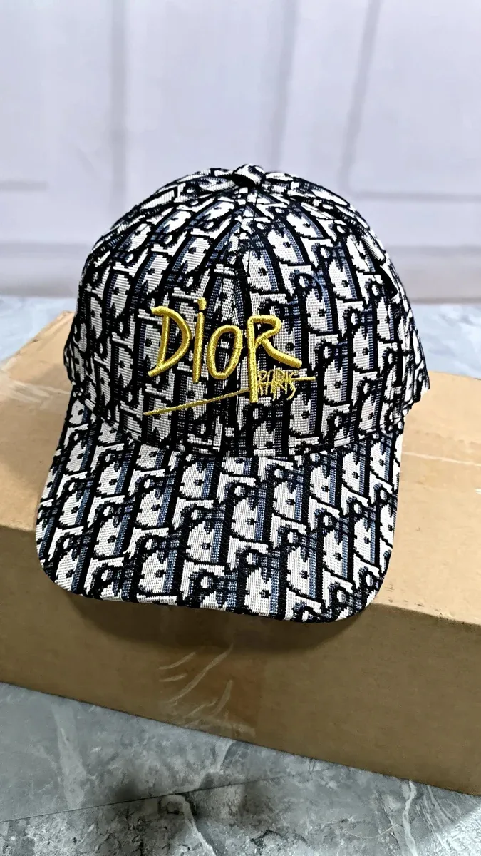 Kakobuy spreadsheet Dior Classic Logo Black & White Embroidered Cap Headwear QC photo and price row