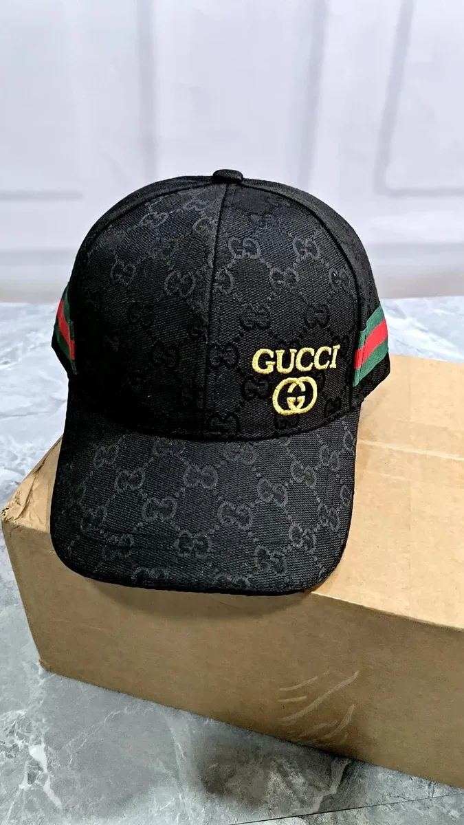 Kakobuy spreadsheet Gucci Black GG Web Cap Headwear QC photo and price row