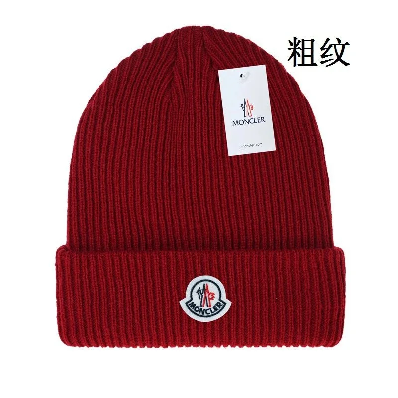 Kakobuy spreadsheet Moncler Red Ribbed Beanie Cap Headwear QC photo and price row