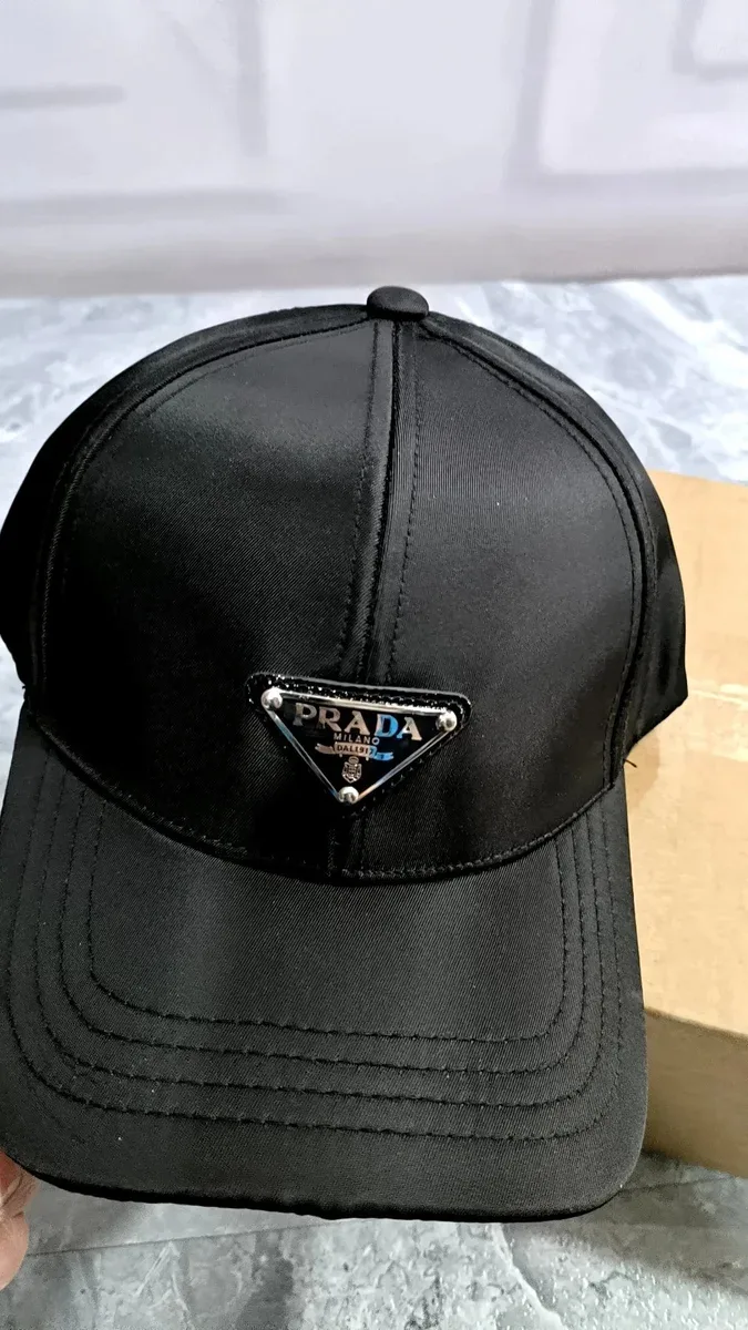 Kakobuy spreadsheet Prada Black Triangle Logo Cap Headwear QC photo and price row