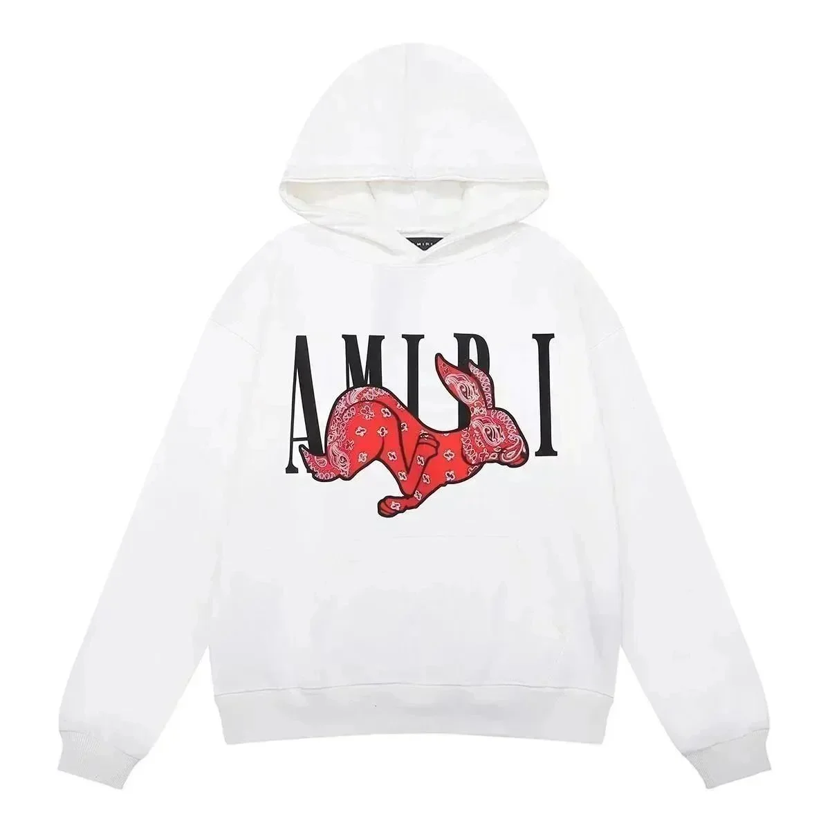 Kakobuy spreadsheet Amiri White Rabbit Print Hoodie Hoodies QC photo and price row