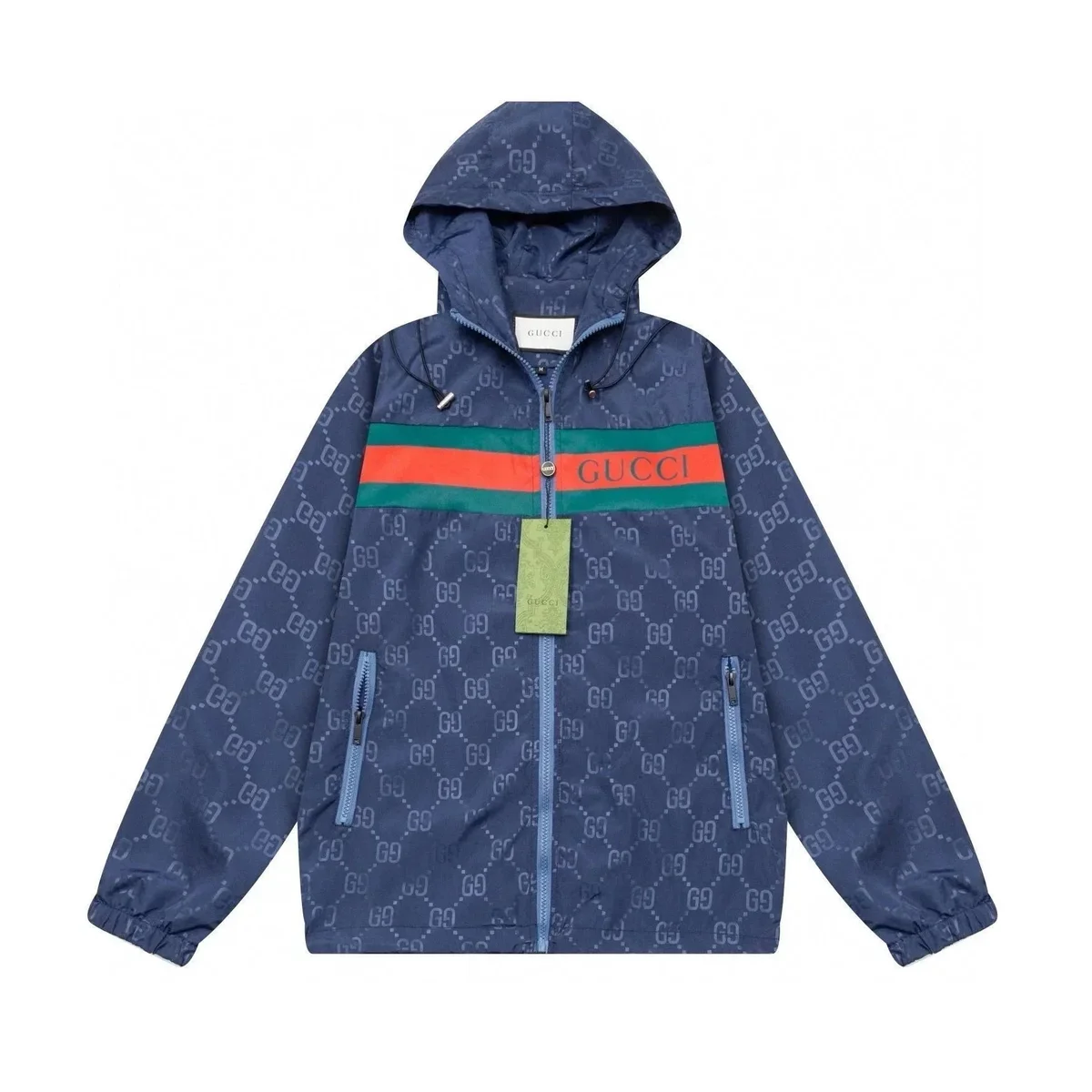 Kakobuy spreadsheet Gucci GG Monogram Blue Jacket Jackets QC photo and price row