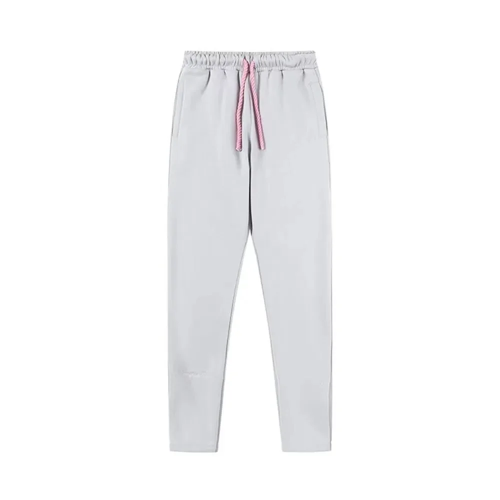 Kakobuy spreadsheet Light Grey Drawstring Pants with Pink Cord Pants QC photo and price row