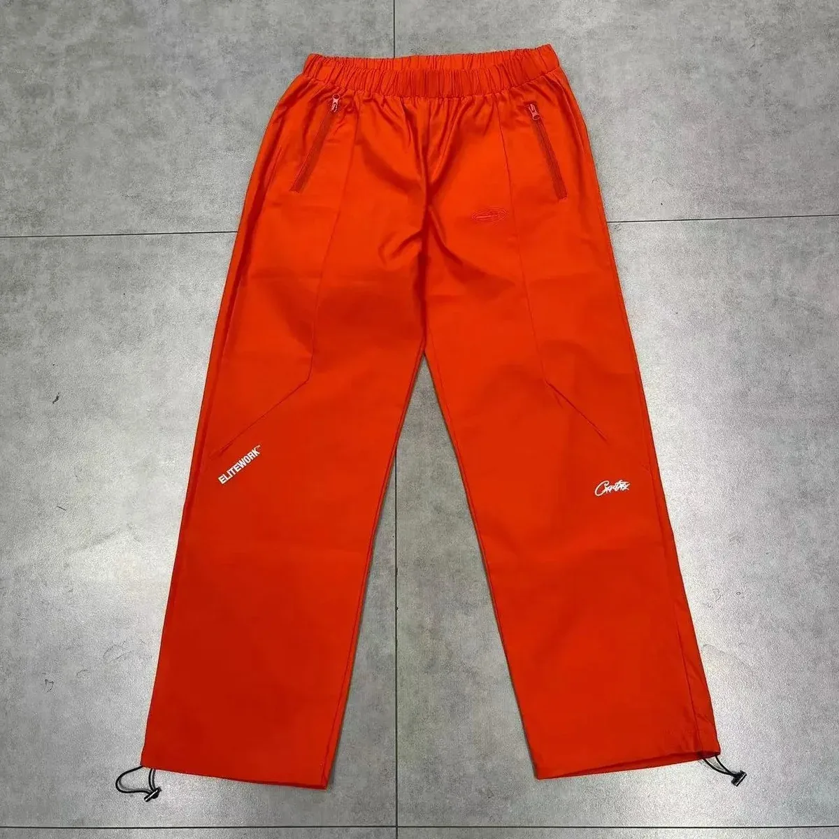 Kakobuy spreadsheet Orange ELITEWORK Chet Track Pants Pants QC photo and price row