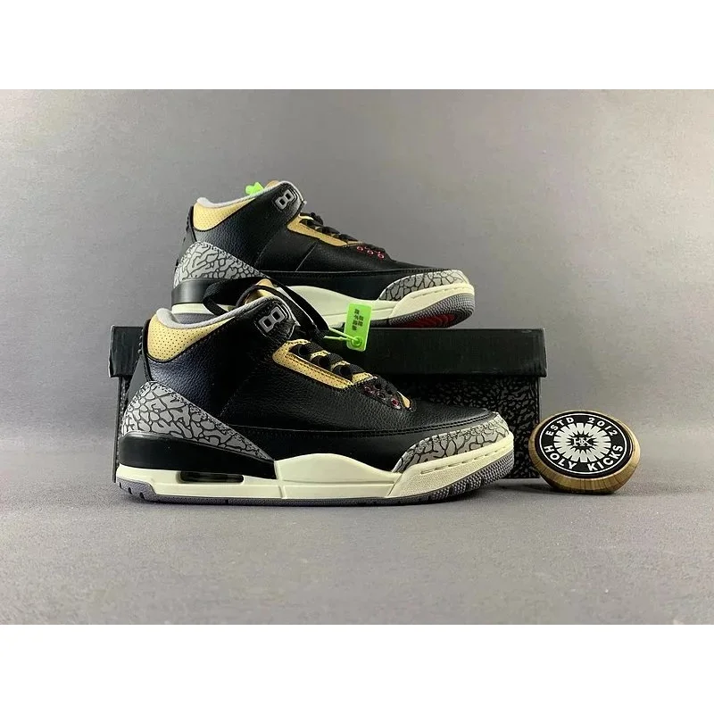 Kakobuy spreadsheet Air Jordan Air Jordan 3 Triple Black Sneakers Sneakers QC photo and price row