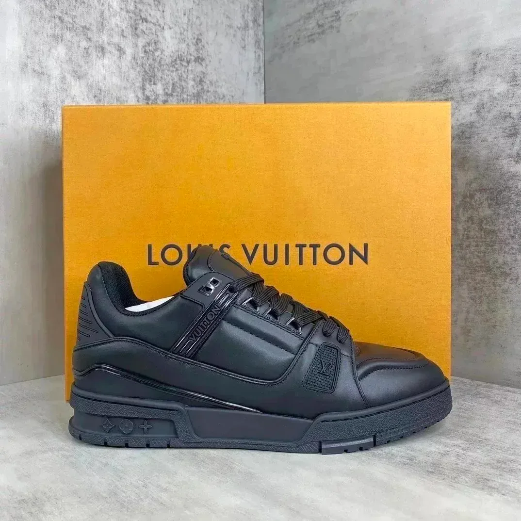 Kakobuy spreadsheet Louis Vuitton LV Trainer Black Sneakers Sneakers QC photo and price row