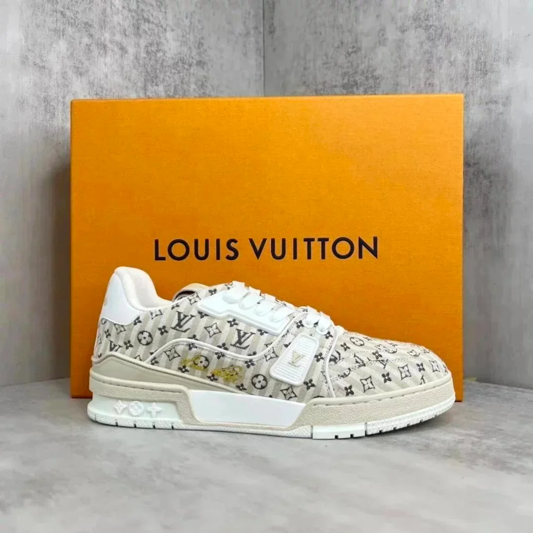 Kakobuy spreadsheet Louis Vuitton LV Trainer Monogram Sneakers Sneakers QC photo and price row